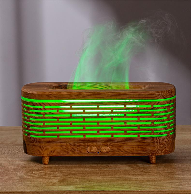 Diffuseur d'huiles essentielles effet flammes