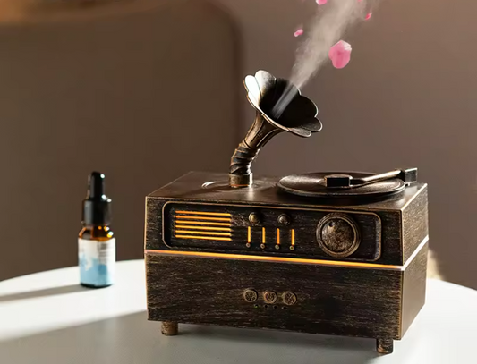 Gramophone diffuseur d'huiles essentielles