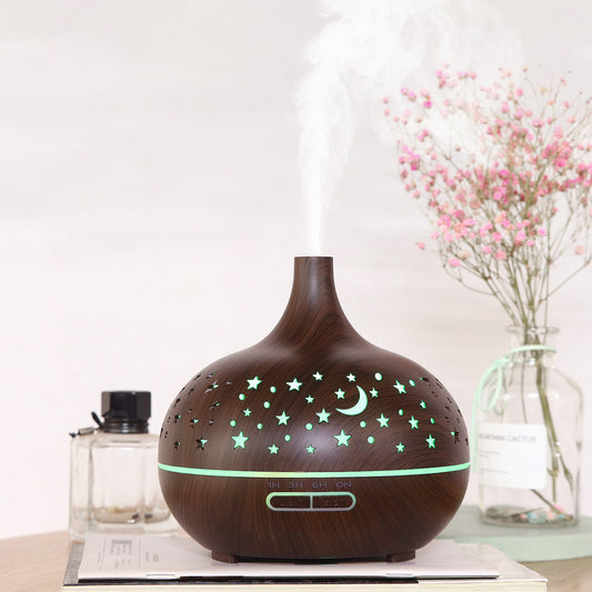 Diffuseur d'huiles essentielles effet bois